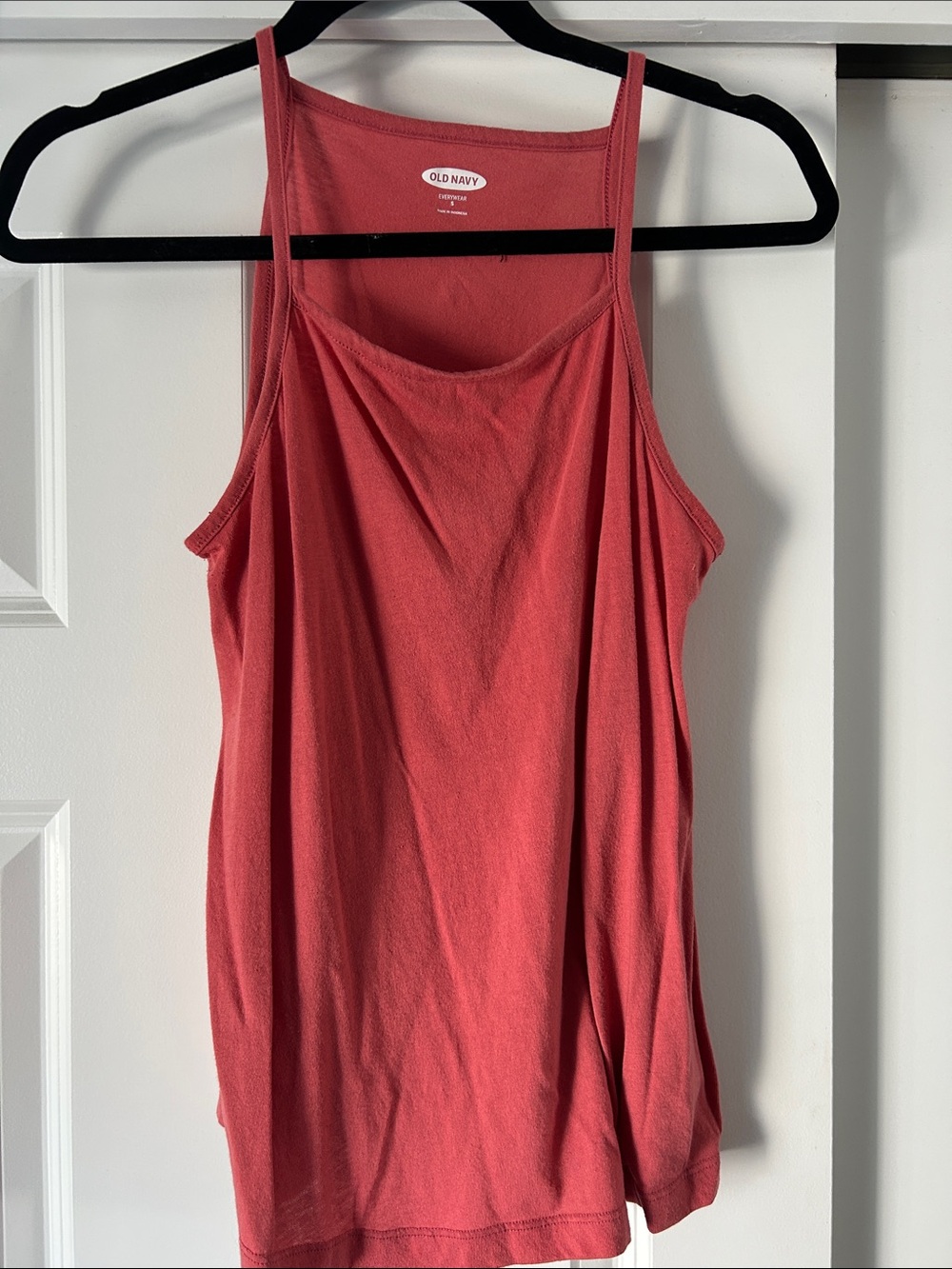 Old Navy Coral Tank Top with Slim Straps